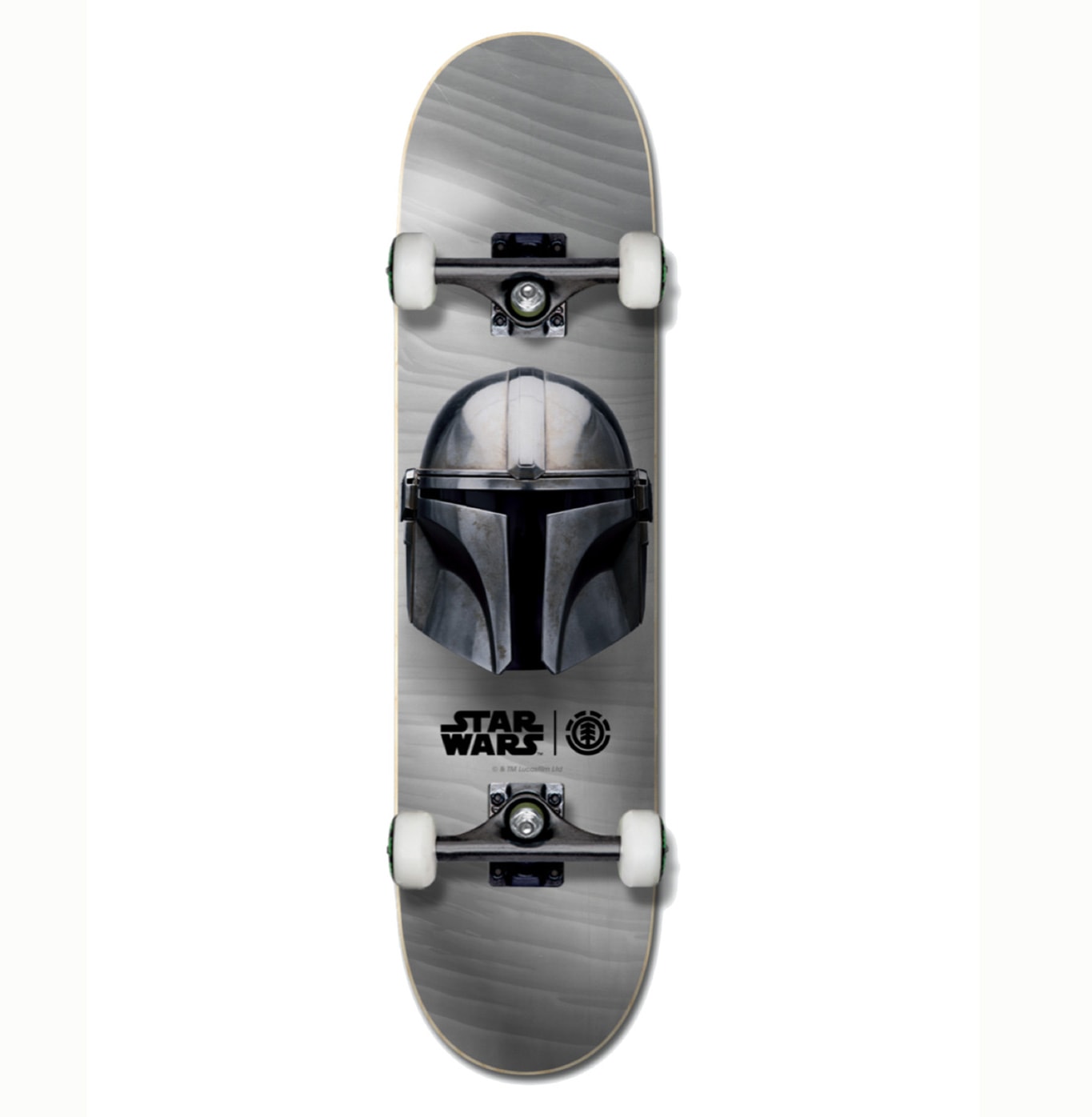 Element Planche de skateboard Star Wars Mandalorian Tuskan Raider 21 cm